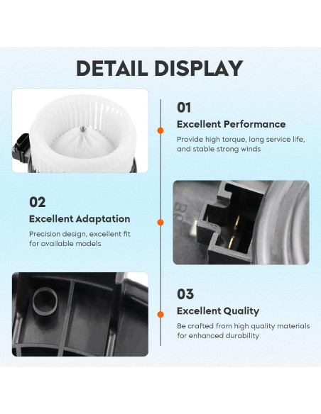 Motor de Soplador HVAC TadaMark para Toyota Yaris 2007-2012