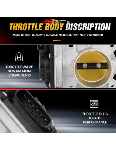 Cuerpo de Aceleración TadaMark para Toyota Yaris 2006-2019