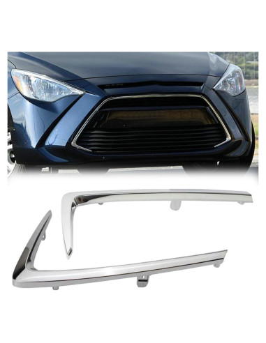 Recubrimiento Lateral Rejilla Frontal Toyota Yaris 2016-2020