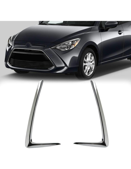 Recubrimiento Lateral Rejilla Frontal Toyota Yaris 2016-2020