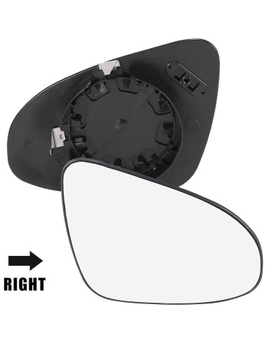 Espejo Retrovisor Lateral Derecho X AUTOHAUX para Toyota Yaris 2012-2017