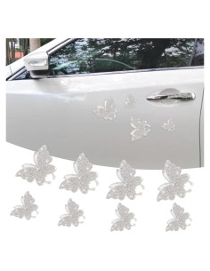 Calcomanías de Mariposa Brillante GLSOWEE 8 Piezas 5-7 cm