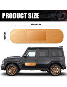 Calcomanías Bandaid para Coche RGOAANC Amarillo 2 Piezas 2