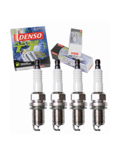 4 Bujías DENSO Platino TT para Toyota Yaris 1.5L 2006-2016