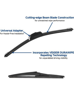 Juego Limpiaparabris VEIGEIR Toyota Yaris 2007-2011 3 Pzas 2