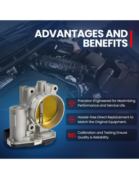 Cuerpo de Aceleración Electrónico MOCA S20125 para Toyota Yaris
