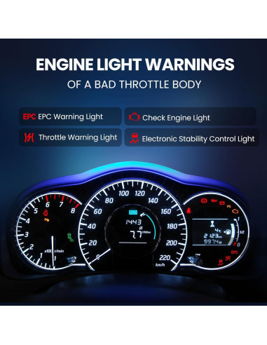 Cuerpo de Aceleración Electrónico MOCA S20125 para Toyota Yaris