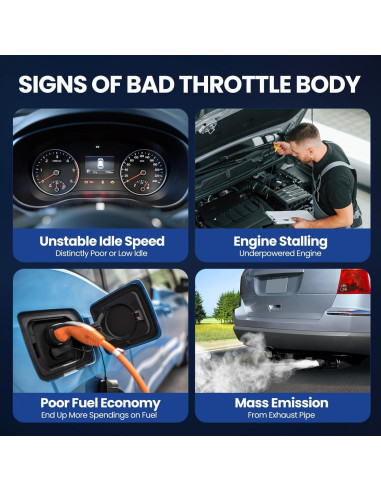 Cuerpo de Aceleración Electrónico MOCA S20125 para Toyota Yaris