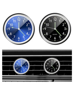 Reloj de Coche Adherible Dickno Mini Luminiscente 3,99 cm