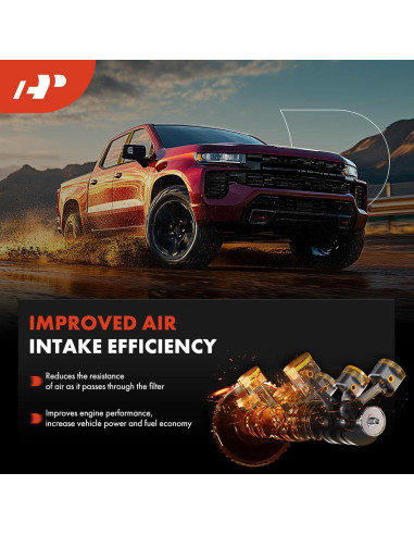 Caja de Filtro de Aire A-Premium para Toyota Yaris 2007-2020