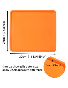 Set 2 Moldes de Silicona Antiadherente BAKER DEPOT 27x30cm 2