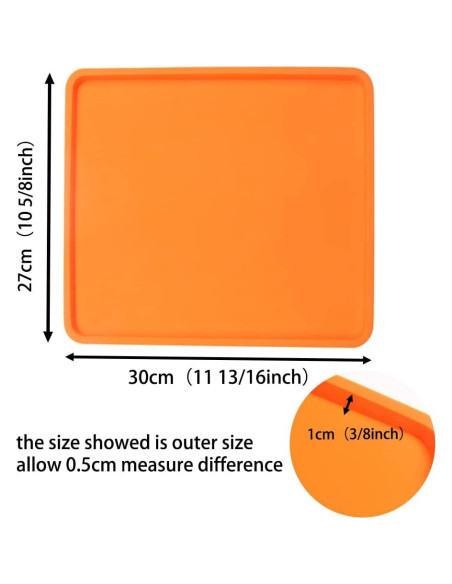 Set 2 Moldes de Silicona Antiadherente BAKER DEPOT 27x30cm