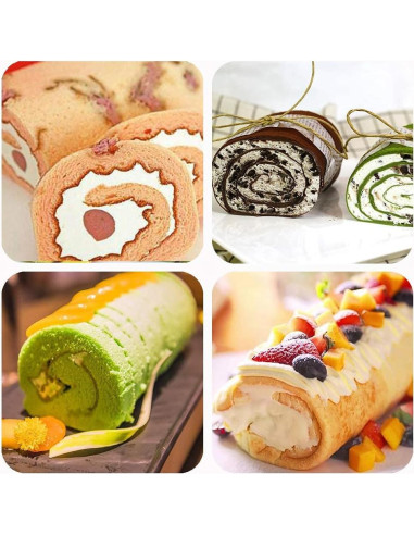 Set 2 Moldes de Silicona Antiadherente BAKER DEPOT 27x30cm