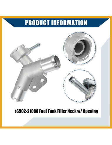 Cuello de Llenado de Radiador Partuto para Toyota Yaris 2007-2018