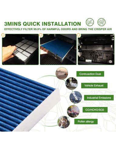 Filtro de Aire de Cabina y Motor Forccord CF10285 CA10190