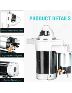 Arrancador 12V YOUXMOTO para Scion y Toyota 1.5L Automático 2