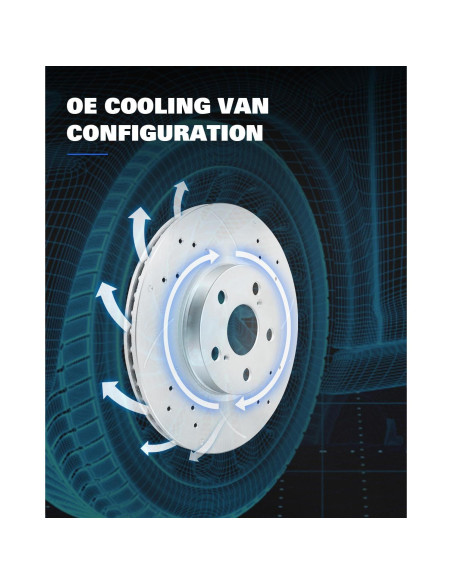 Kit de Freno Delantero Anpulsero para Dodge Caravan 2003-2004