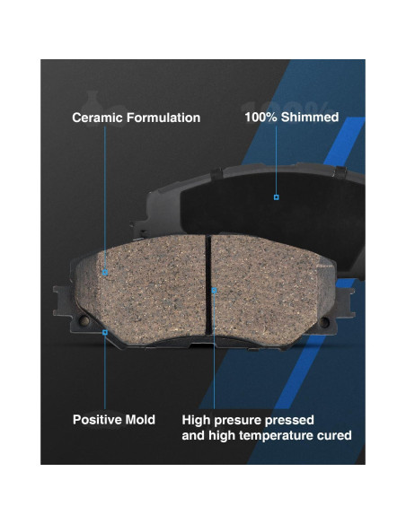 Kit de Freno Delantero Anpulsero para Dodge Caravan 2003-2004