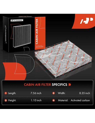 Filtro de Aire Motor y Cabina A-Premium para Toyota y Pontiac