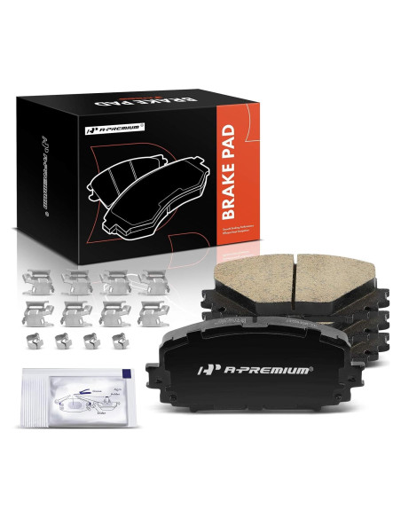 Juego de Pastillas de Freno Cerámicas A-Premium Toyota Yaris 2012-2018