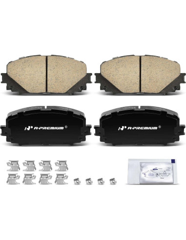 Juego de Pastillas de Freno Cerámicas A-Premium Toyota Yaris 2012-2018