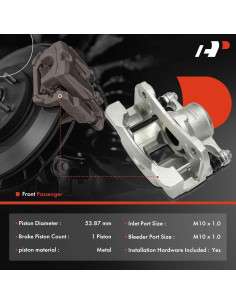 Caliper de Freno A-Premium para Toyota Yaris iA 2017 2