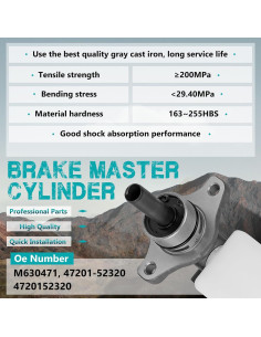 Cilindro Maestro de Freno Orceed M630471 para Toyota Yaris 2