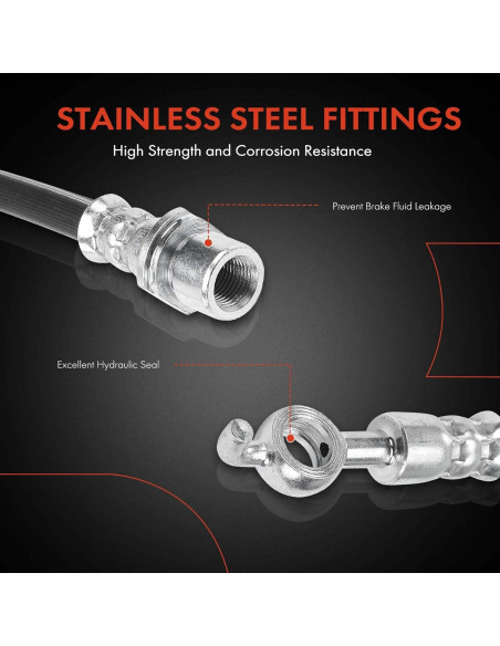 Manguera Hidráulica de Freno A-Premium para Toyota y Scion