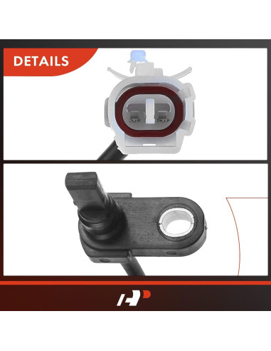Sensor de Velocidad de Rueda ABS A-Premium Frontal Izquierdo