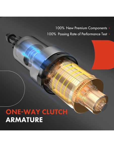 Motor de arranque A-Premium Toyota Yaris 2012-2018 1.5L 12V