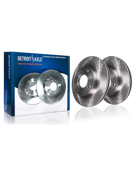 Discos de Freno Delanteros Detroit Axle R-31439 para Toyota