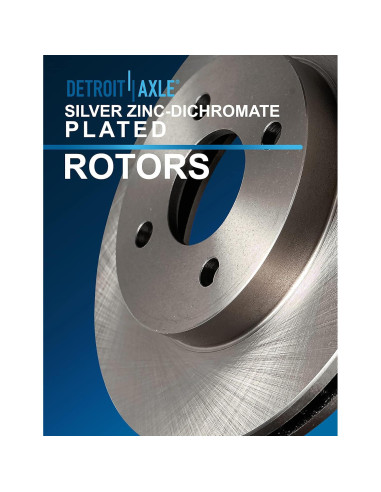 Discos de Freno Delanteros Detroit Axle R-31439 para Toyota