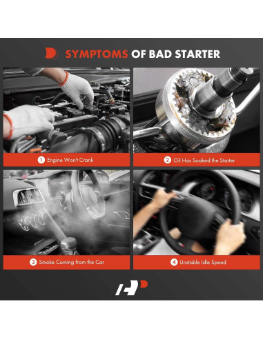 Motor de arranque A-Premium Toyota Yaris 2012-2018 1.5L 12V