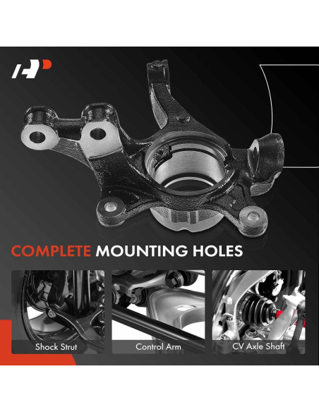 Ejes de Suspensión Delantera A-Premium para Toyota Yaris 2007-2019, Prius C 2012-2019