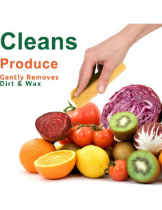 Limpiador de Silicona Peachy Clean - 3 Unidades para Frutas y Verduras 2