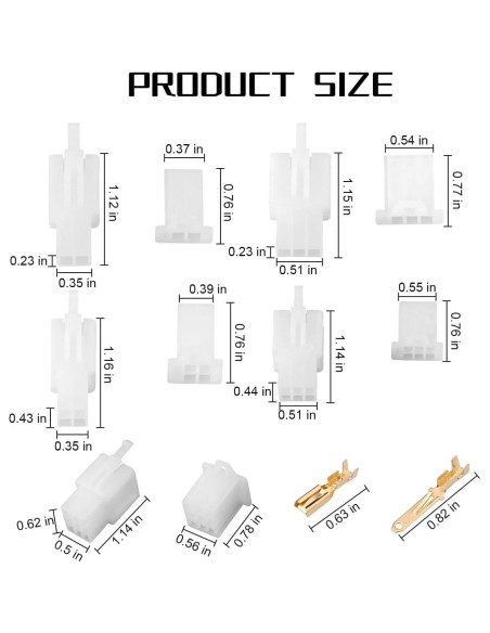 Kit de Conectores Eléctricos Mandark 432PCS 2.8mm Automotriz