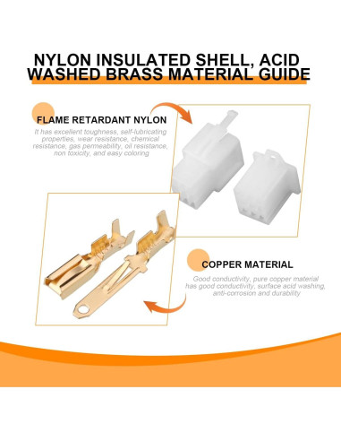 Kit de Conectores Eléctricos Mandark 432PCS 2.8mm Automotriz