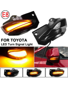 Luz LED Dinámica de Giro WEPARTICULAR para Toyota 2019-2021 2