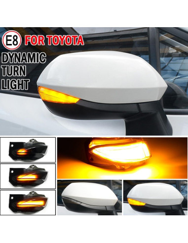 Luz LED Dinámica de Giro WEPARTICULAR para Toyota 2019-2021