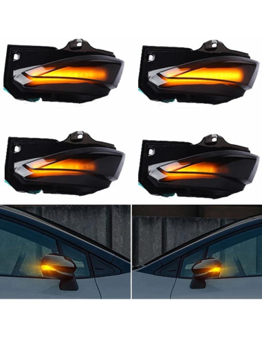 Luz LED Dinámica de Giro WEPARTICULAR para Toyota 2019-2021