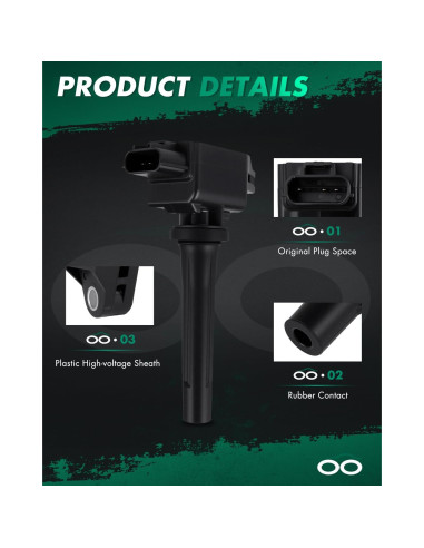 Bobina de Encendido SCITOO UF822 para Toyota Yaris iA 1.5L