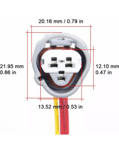 Conector Sensor Temperatura Refrigerante GROBARPART Toyota 2