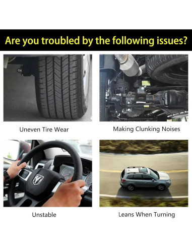 Enlaces de Estabilizador Delantero ATRACYPART K80230 x2