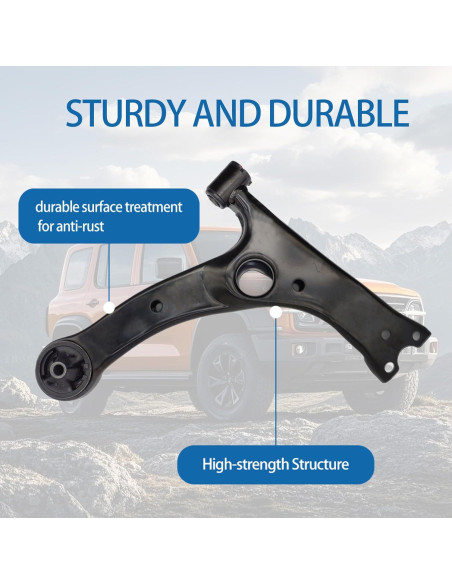 Kit de Suspensión Inferior Frontal GYMMEDS 10 Piezas Toyota Corolla 2003-2008