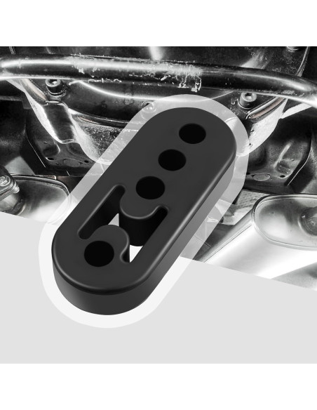 Soportes de Escape YGDMD 12mm EPDM 2PCS para Vehículos