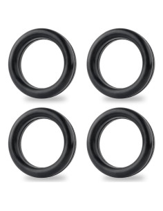 4 Soportes de Escape de Goma Salior para Automóviles 69mm