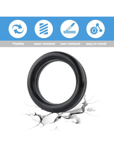 4 Soportes de Escape de Goma Salior para Automóviles 69mm