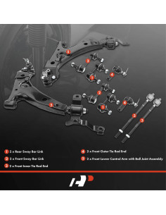 Conjunto A-Premium 10 Piezas Suspensión Toyota Corolla 93-95 2