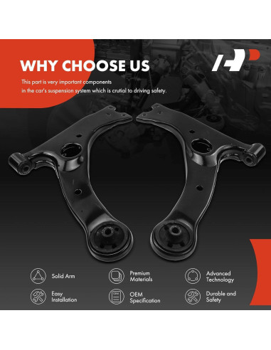 Brazo de Control Inferior A-Premium Toyota Corolla 2003-2013