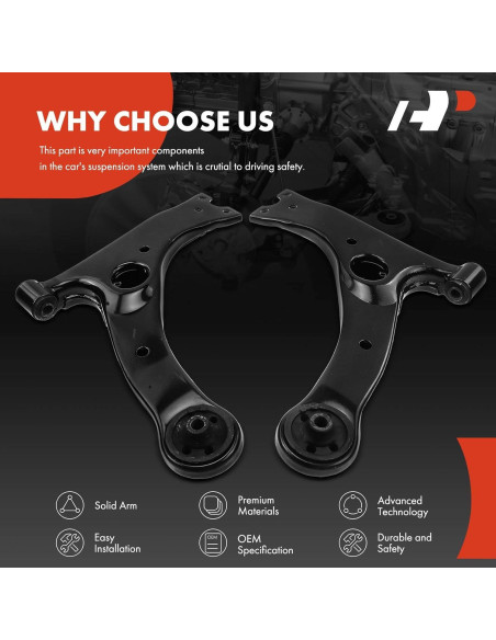 Brazo de Control Inferior A-Premium Toyota Corolla 2003-2013